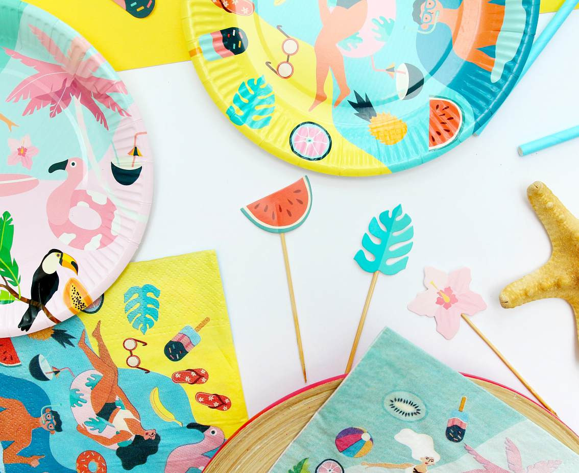 Picks Summer - Let's party, 6 pcs